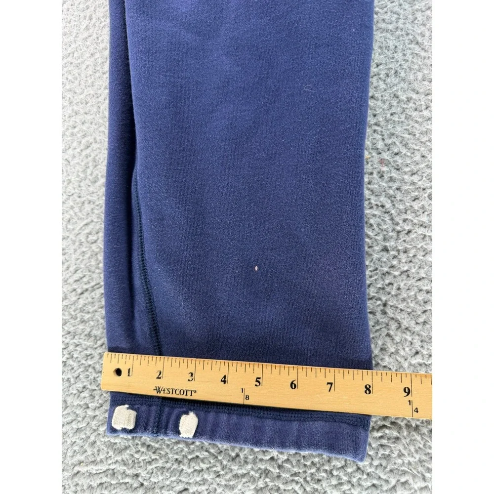 Polo Ralph Lauren Mens 33x29 Blue Fleece Sweatpants Joggers Large Pony Logo READ